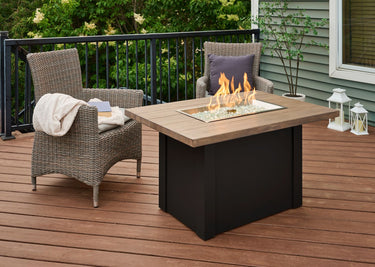 Havenwood with Driftwood Everblend Top and Luverne Black Base HWDB-1242-K